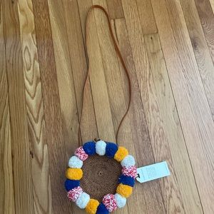 Cross Body Canvas Bag never used